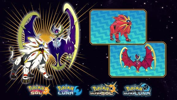 Carrefour está distribuyendo Solgaleo y Lunala variocolor para Pokémon Sol, Luna, Ultrasol y Ultraluna en España