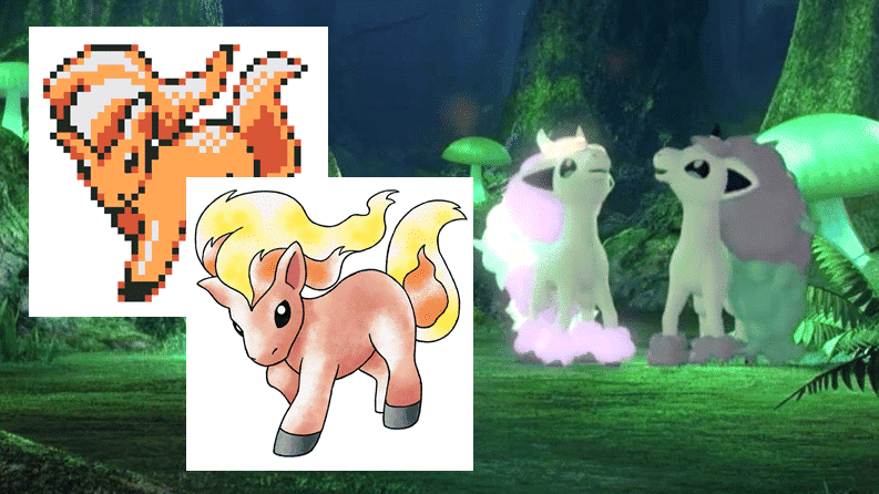 Esta teoría apunta a que el nuevo Pokémon no es la forma de Galar de Ponyta sino su preevolución