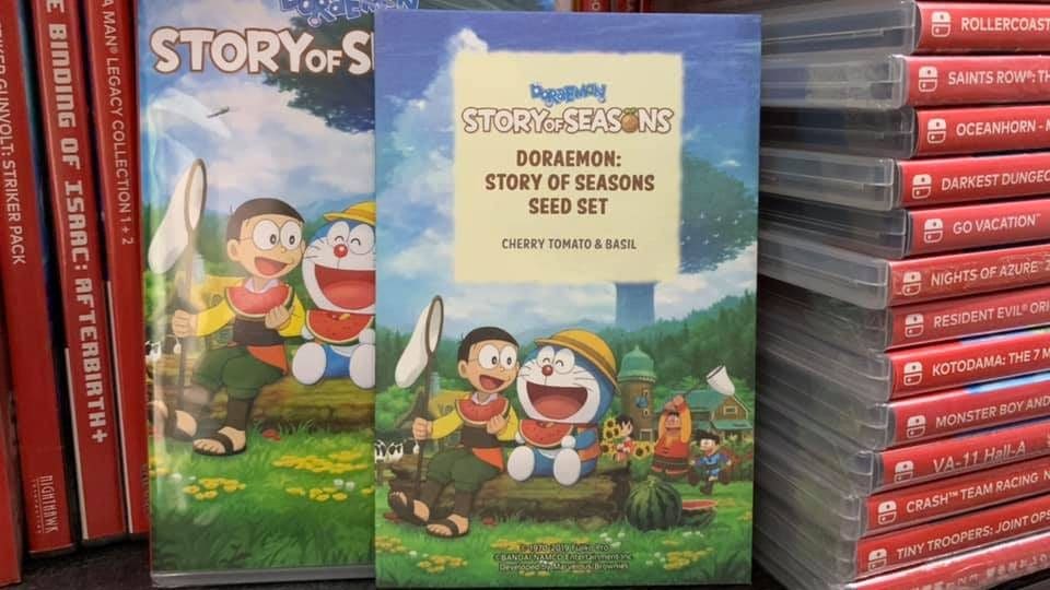 En Indonesia regalan semillas reales con la reserva de Doraemon Story of Seasons
