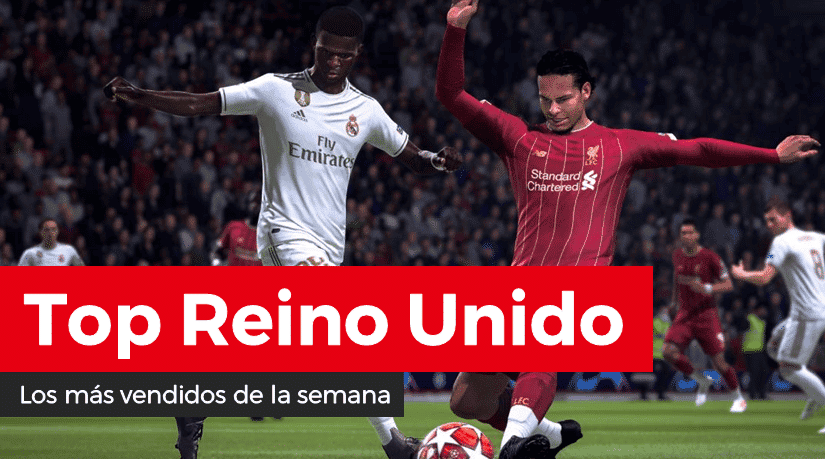 Estos han sido los juegos más vendidos de la última semana en Reino Unido (20/1/20)