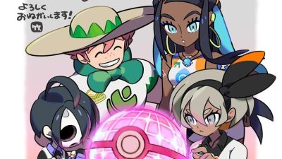 Se comparte un arte oficial del Club Secreto de Pokémon Espada y Escudo
