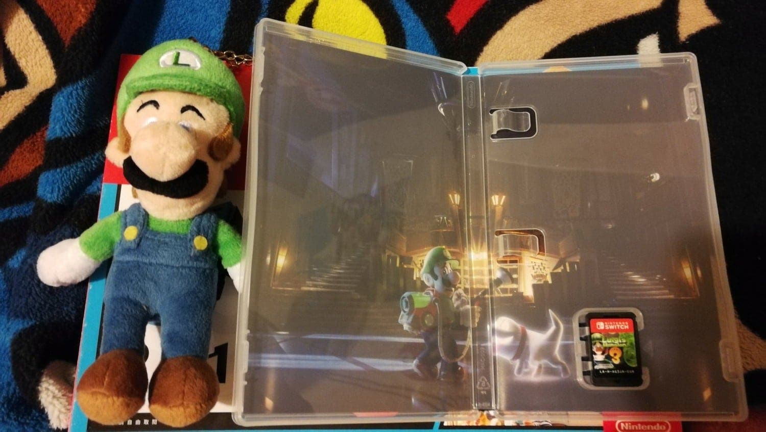 Así luce el interior de la edición física de Luigi’s Mansion 3