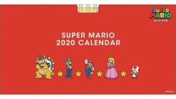 Ya está disponible para reservar el calendario oficial Super Mario 2020 de Ensky