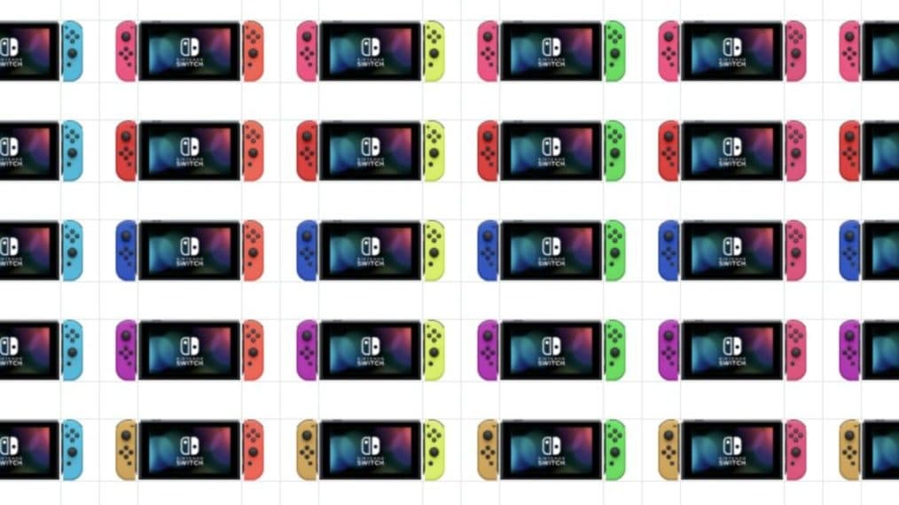 Existen un total de 374 combinaciones de Joy-Con en Nintendo Switch y este usuario nos las muestra todas