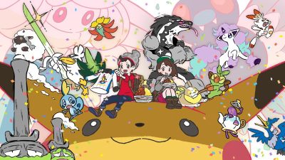 Tráiler y arte de lanzamiento de Pokémon Espada y Escudo