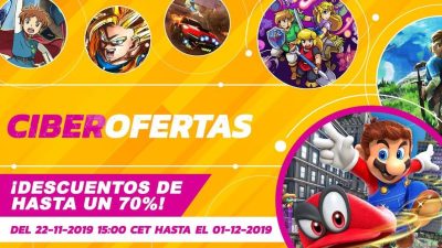 Las ciberofertas de 2019 estarán disponibles el próximo 22 de noviembre con descuentos de hasta el 70% en grandes títulos
