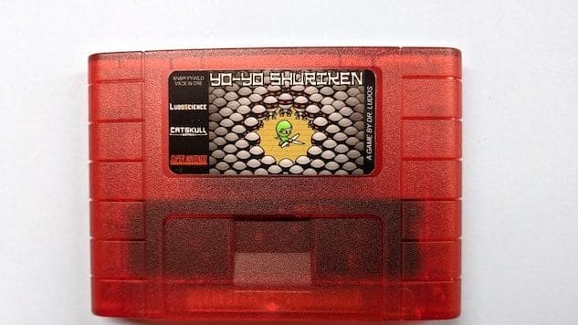 Ya disponible para comprar en cartucho un nuevo juego de SNES llamado Yo-Yo Shuriken