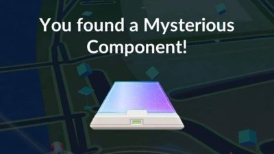Los jugadores de Pokémon GO reciben misteriosos componentes