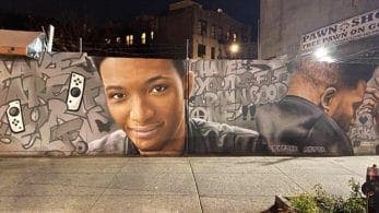 Realizan un mural de Etika en Brooklyn, Estados Unidos