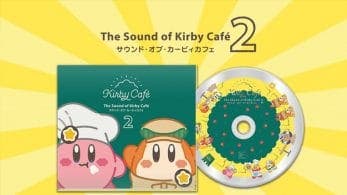 Nintendo abre el sitio web oficial para las bandas sonoras de Kirby Cafe