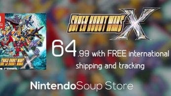 [Act.] La versión física en inglés de Super Robot Wars X baja de precio en NintendoSoup Store