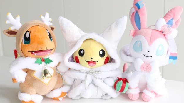 Ya se puede reservar el merchandising navideño del Pokémon Center