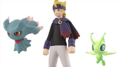 Se confirman las figuras de Celebi, Misdreavus y Morti para la línea Pokemon Scale World Johto