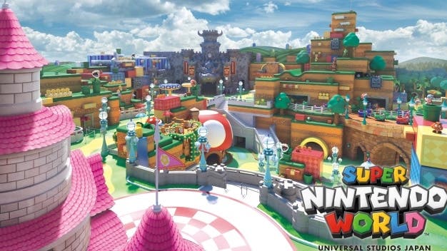 Echa un vistazo a esta nueva imagen oficial del Super Nintendo World en Universal Studios Japan