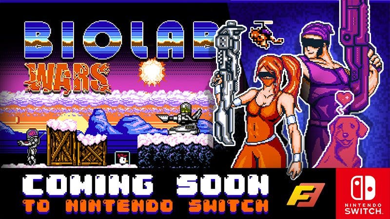 Biolab Wars confirma su estreno en Nintendo Switch para la próxima semana