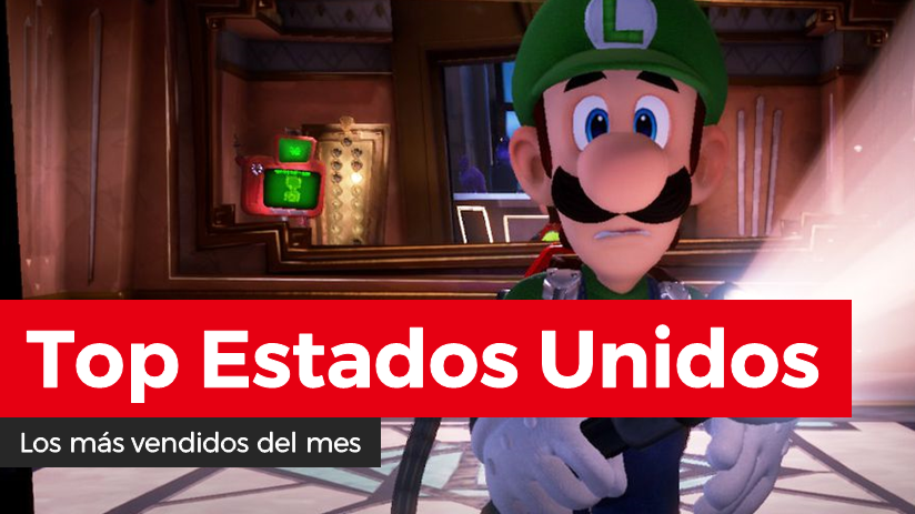 Luigi’s Mansion 3 se cuela entre los más vendidos del pasado mes de octubre en Estados Unidos