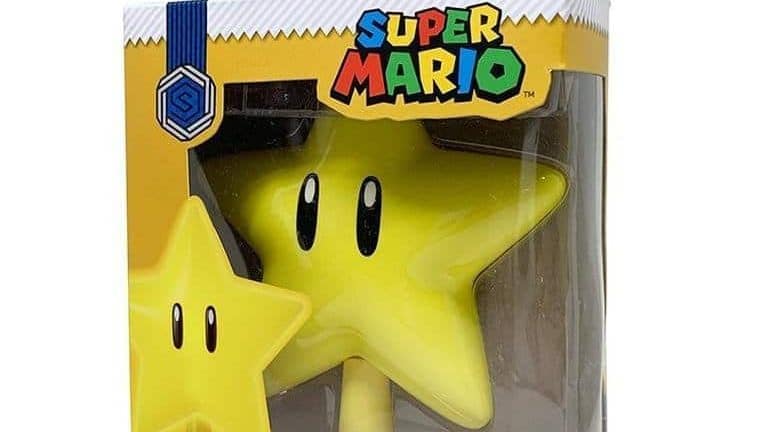 Esta estrella led de Super Mario para árbol de Navidad ya está disponible en Estados Unidos a través de GameStop