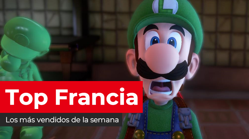 Luigi’s Mansion 3 continúa siendo lo más vendido de la semana en Francia (30/12/19)
