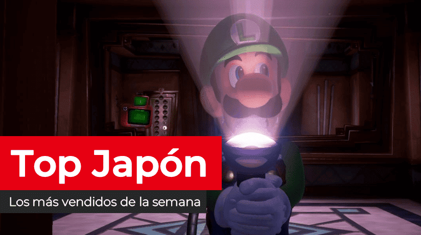Ventas de la semana en Japón: Luigi’s Mansion 3 se mantiene como lo más vendido de Nintendo (13/11/19)