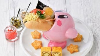 Kirby Café Hakata revela su menú completo, merchandise y regalos exclusivos