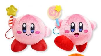 Estos peluches de Kirby Kira Kira Mascots estarán disponibles en las máquinas de gancho de Japón