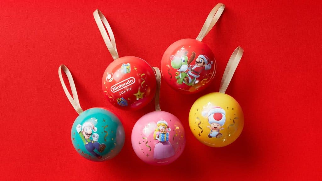 [Act.] Nintendo Tokyo regalará estas bolas de navidad si gastáis lo suficiente en la tienda
