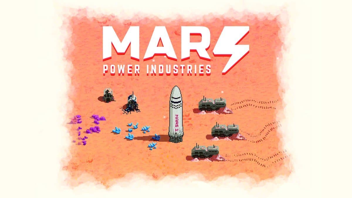 Mars Power Industries, un juego sobre la gestión de la colonización humana en Marte, llegará a Nintendo Switch el 15 de noviembre