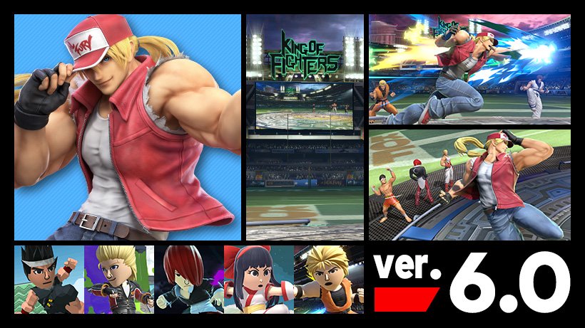 [Act.] Ya disponible la actualización 6.0 de Super Smash Bros. Ultimate