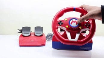 Estos vídeos nos muestran como luce el volante oficial Mario Kart Racing Wheel para Switch