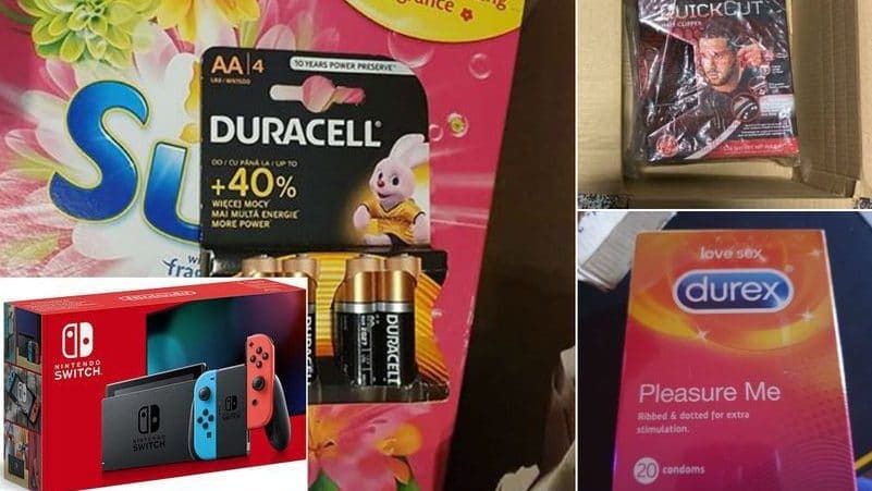 Amazon UK se disculpa con los usuarios que recibieron pilas, condones o detergente en vez de su Nintendo Switch