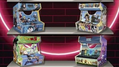 Las Arcade Mini, unas máquinas recreativas en miniatura ideales para Nintendo Switch, ya están disponibles en las tiendas