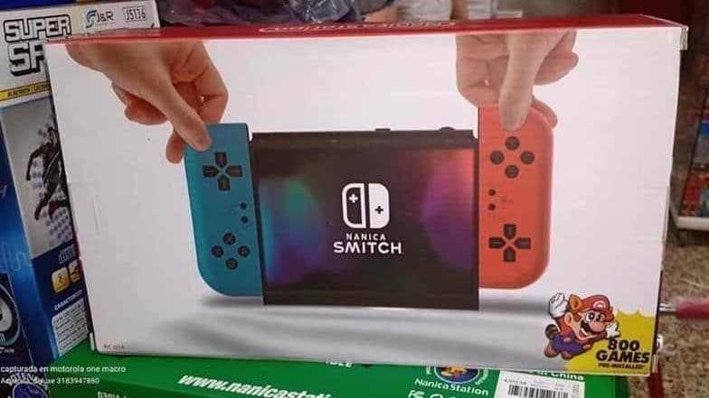 Conoce Nanica Smitch, el último y descarado plagio de Nintendo Switch