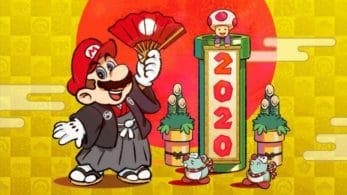 Nintendo comparte un mensaje de felicitación de Año Nuevo