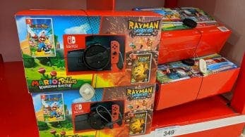 Se pone a la venta en España un pack de Nintendo Switch con Mario + Rabbids Kingdom Battle y Rayman Legends