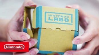 Nintendo comparte un vídeo ASMR de Nintendo LABO