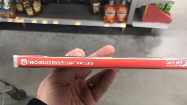 Las nuevas copias físicas de Nickelodeon Kart Racers corrigen el error en el título de la caja