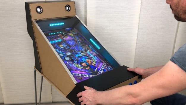 Un fan convierte su Nintendo Switch en una impresionante máquina de pinball