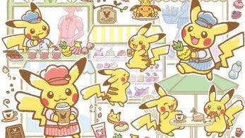 Un artista comparte nuevas ilustraciones oficiales para la nueva pastelería del Pokémon Center de Tokio