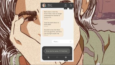 Obtén Bury me, my Love gratis si posees cualquier otro juego de Plug In Digital en Switch