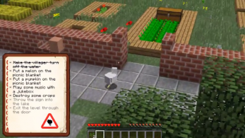 Niño de 14 años recrea Untitled Goose Game en Minecraft