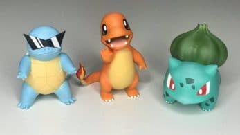 Fan crea geniales réplicas de los Pokémon iniciales de Kanto con resina