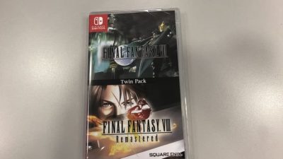 [Act.] Primer unboxing del Final Fantasy VII & VIII Remastered Twin Pack
