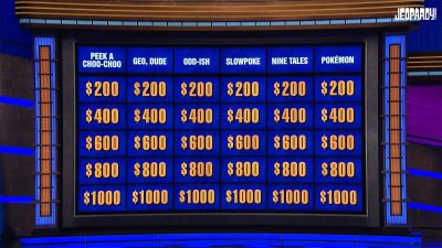 No te pierdas la referencia a Pokémon en uno de los últimos programas de Jeopardy!