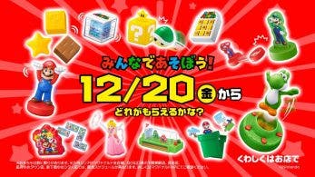 [Act.] Nuevos juguetes de Super Mario llegarán a McDonald’s en Japón