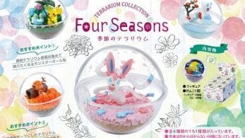 Los juguetes Pokémon Terrarium Collection Four Seasons y Pokémon Nap Basket llegarán en marzo de 2020 a Japón