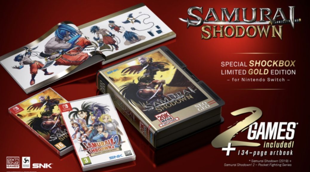 Anunciada la Samurai Shodown Shockbox Gold Edition para Nintendo Switch Anunciada la Samurai Shodown Shockbox Gold Edition para Nintendo Switch