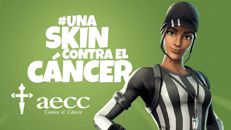 La AECC pide a Fortnite una skin para la lucha contra el cáncer: conoce cómo colaborar