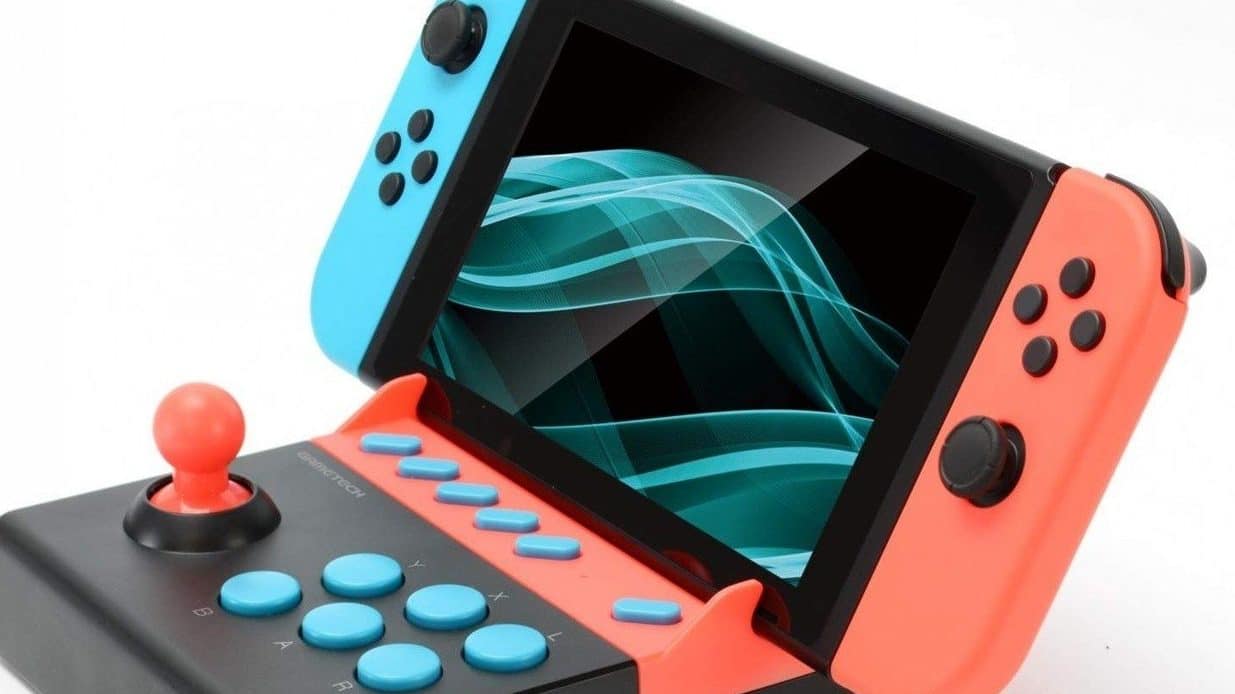 Convierte tu Nintendo Switch en una recreativa portátil con el Mini Arcade Stick de Gametech
