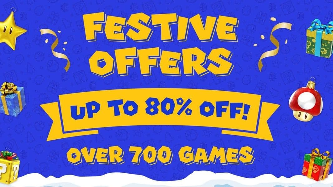 Nintendo Europa lanzará ofertas festivas en más de 700 juegos a partir del 19 de diciembre