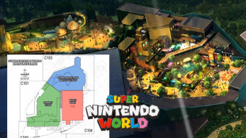 Salen a la luz el plano y un nuevo diseño de Super Nintendo World en Universal Studios Orlando